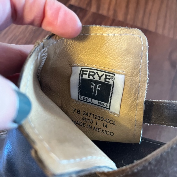 Frye Open Toe Bootie Size 7 - Picture 5 of 5